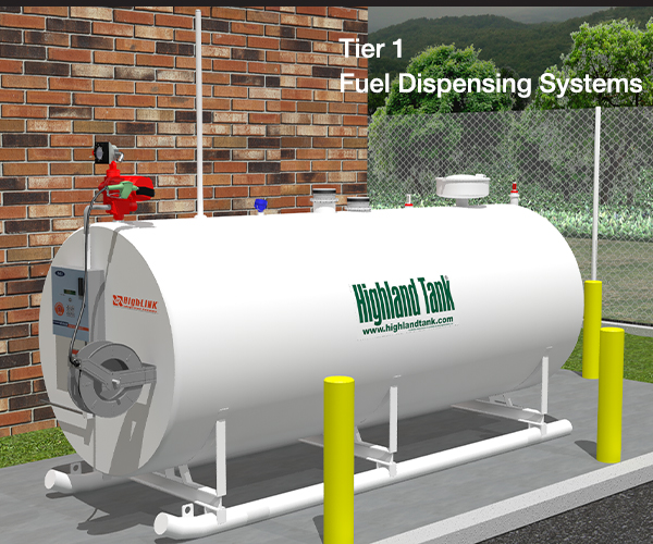 Highland Tank HL27 Fuel Dispensing System for Gas or Diesel