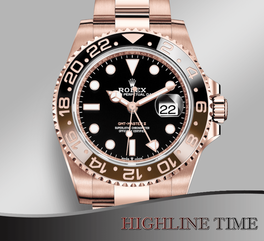 Rolex Gmt Master Ii 40mm Rose Gold Rootbeer Highline Time Catalog