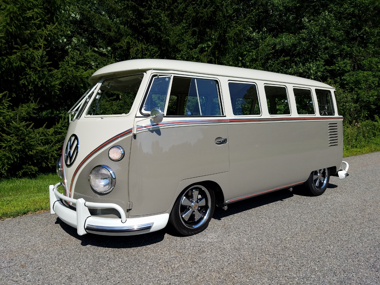 1962 VW DELUXE 15 WINDOW BUS High Marques Motorcars