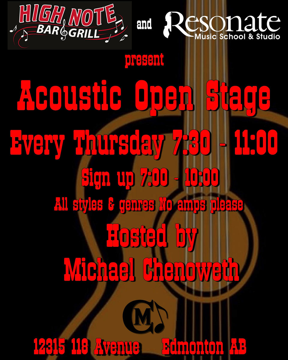 High Note Bar & Grill Acoustic Thursdays