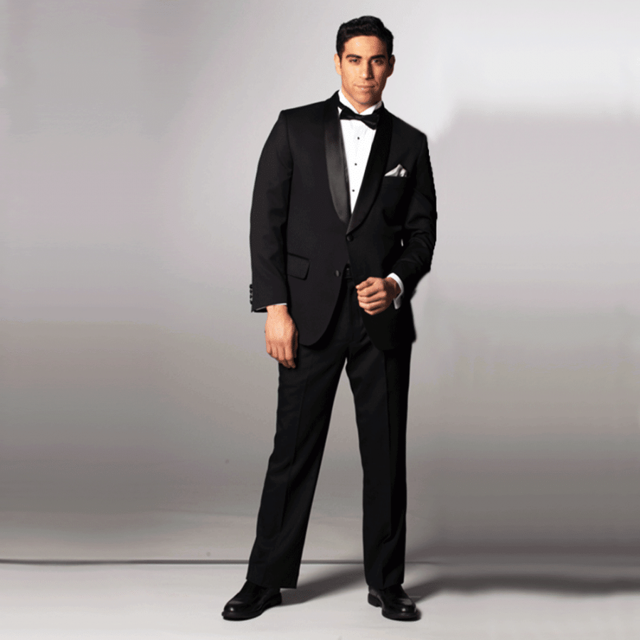 Men's Shawl Collar Tuxedo Jacket 111 Pieces High Performance Uniform