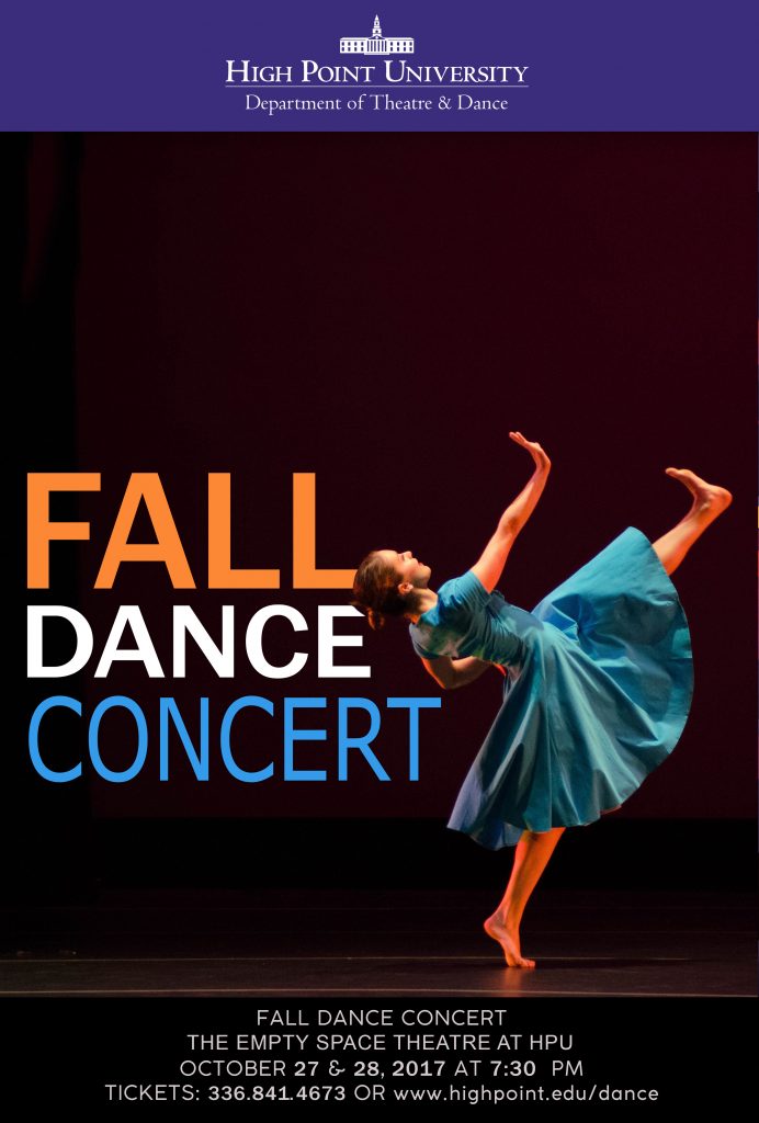 Fall Dance Concert at High Point University, NC