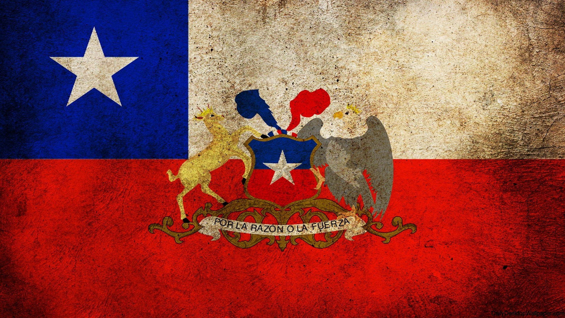 Chile Flag High Definition, High Resolution HD Wallpapers