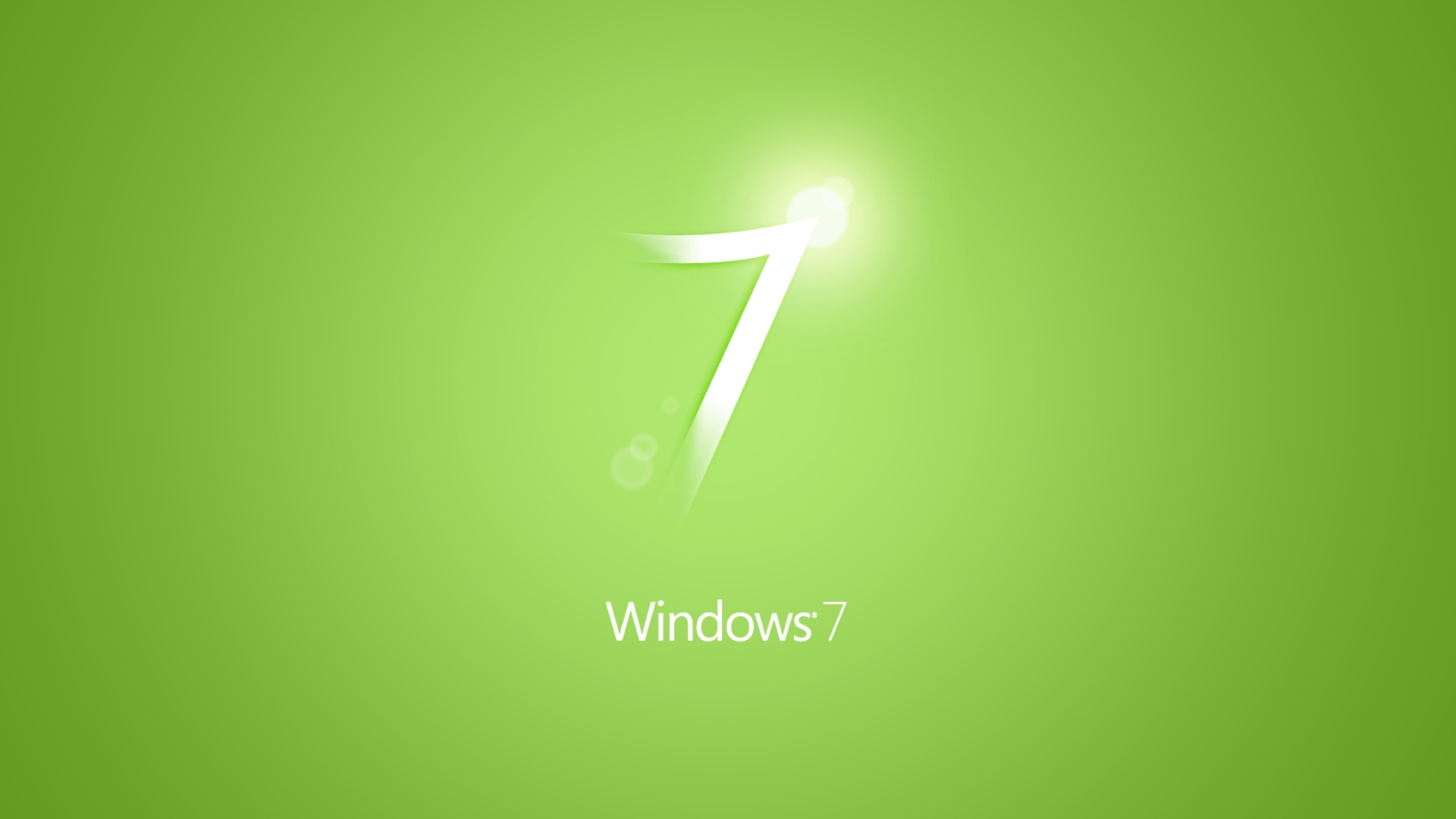 Simple green Windows 7 logo High Definition, High Resolution HD