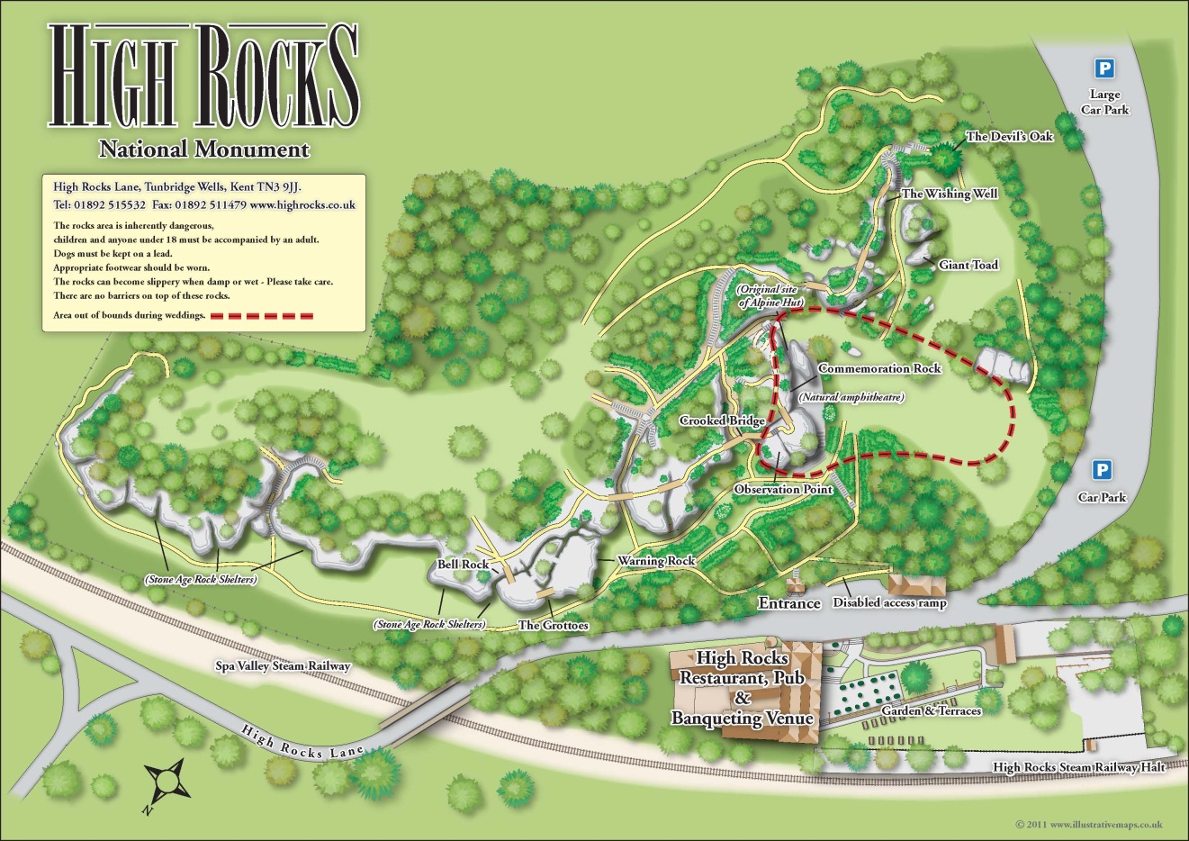 Rock Climbing in Tunbridge Wells Kent High Rocks