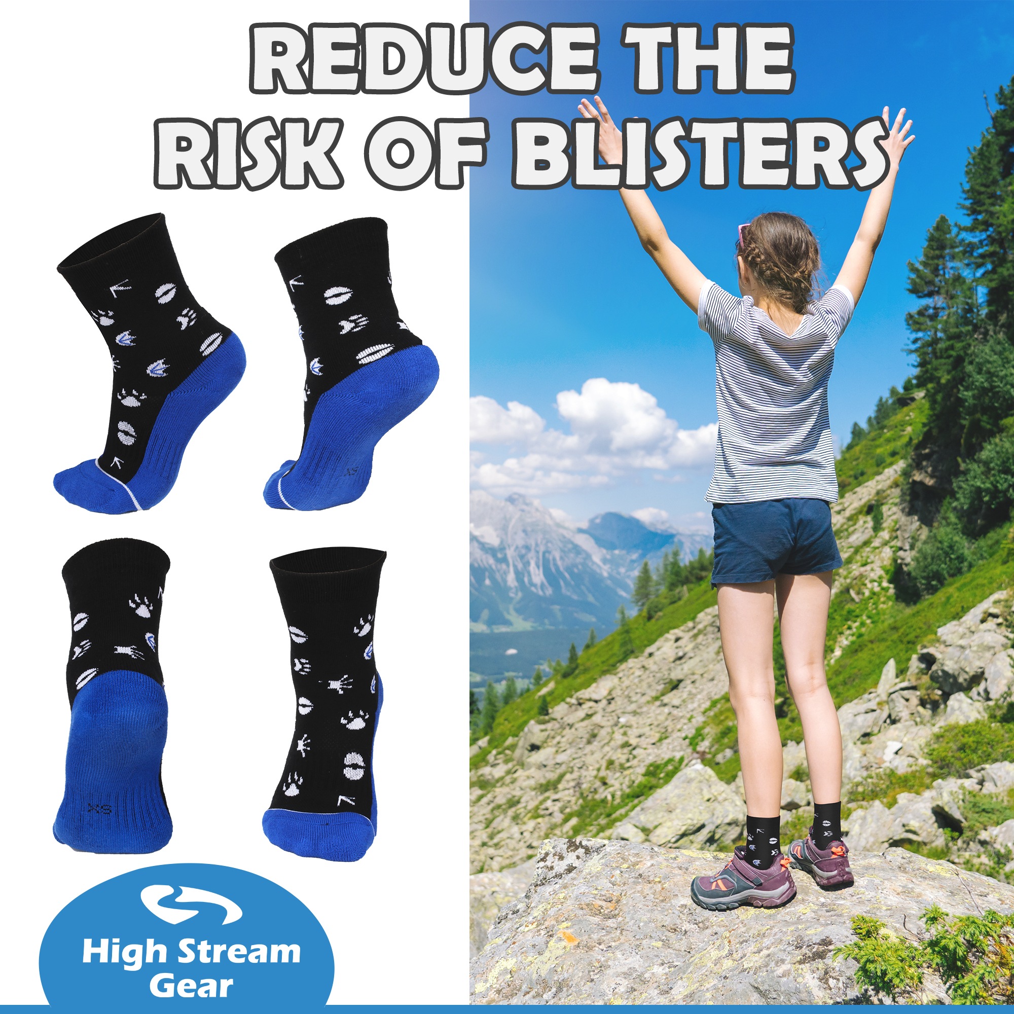 Hiking Socks for Kids High Stream Gear