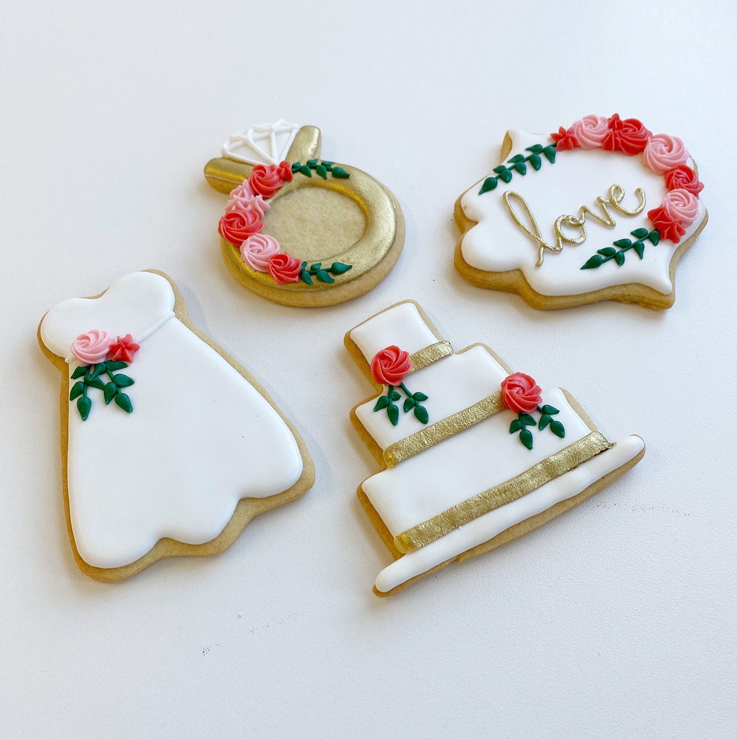 Wedding Sugar Cookie Collection High Tea Bakery
