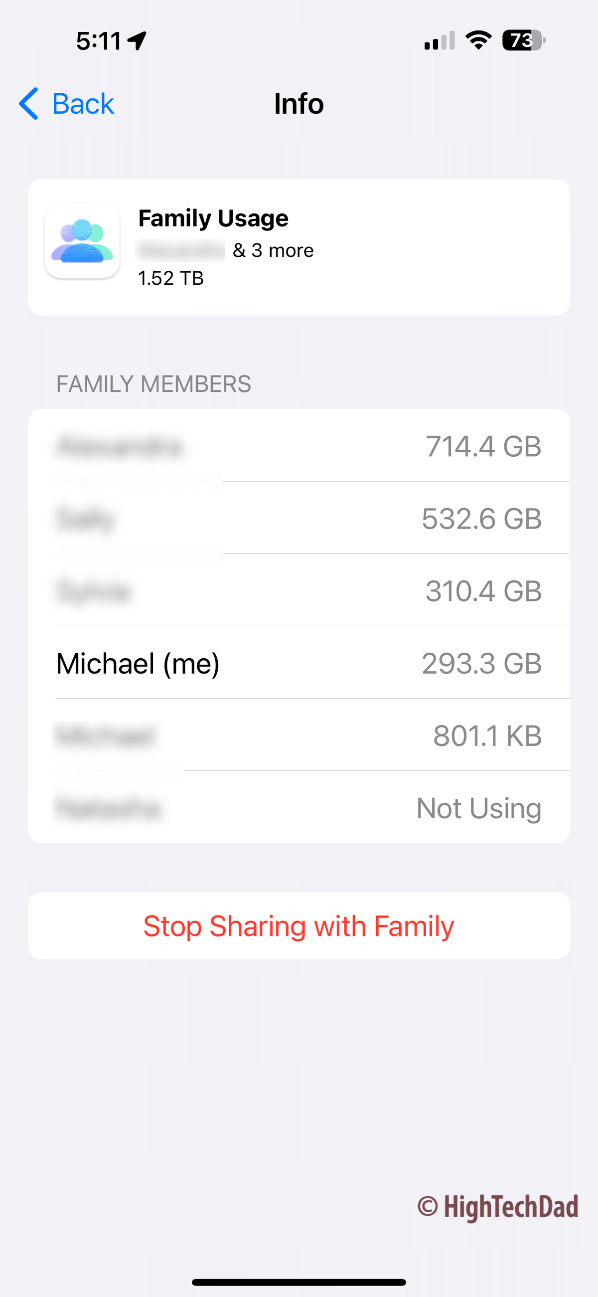 How To Check the iCloud Family Storage Details on your Mac or iPhone