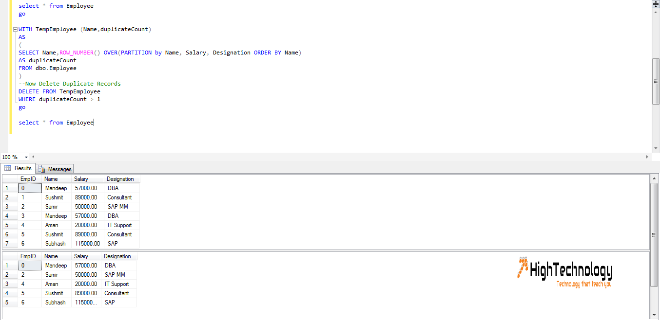 How To Remove Duplicate Rows In Sql Using Join Templates Sample Printables