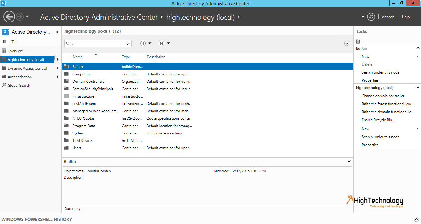 Active Directory Windows Server 2012