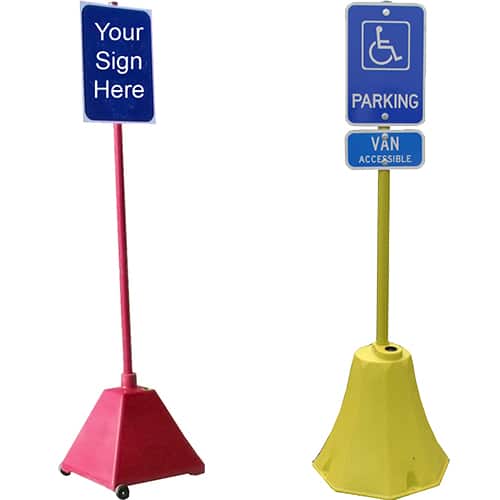 Parking Lot Sign Stands Parking Safety Signs
