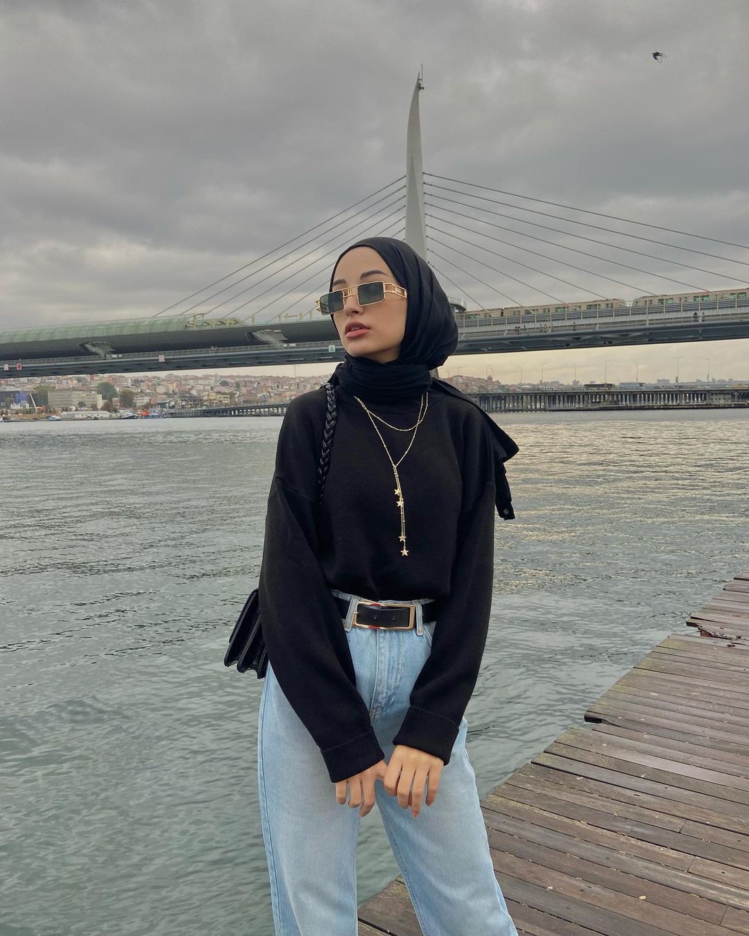 The Most Popular Necklace Trends For Hijab Fashion Girls