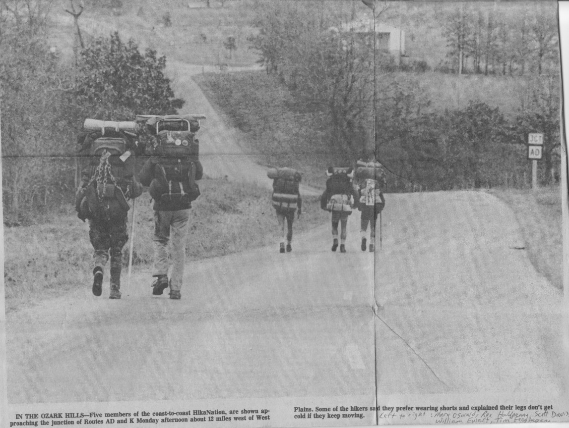 HikaNation hikers enter West Plains