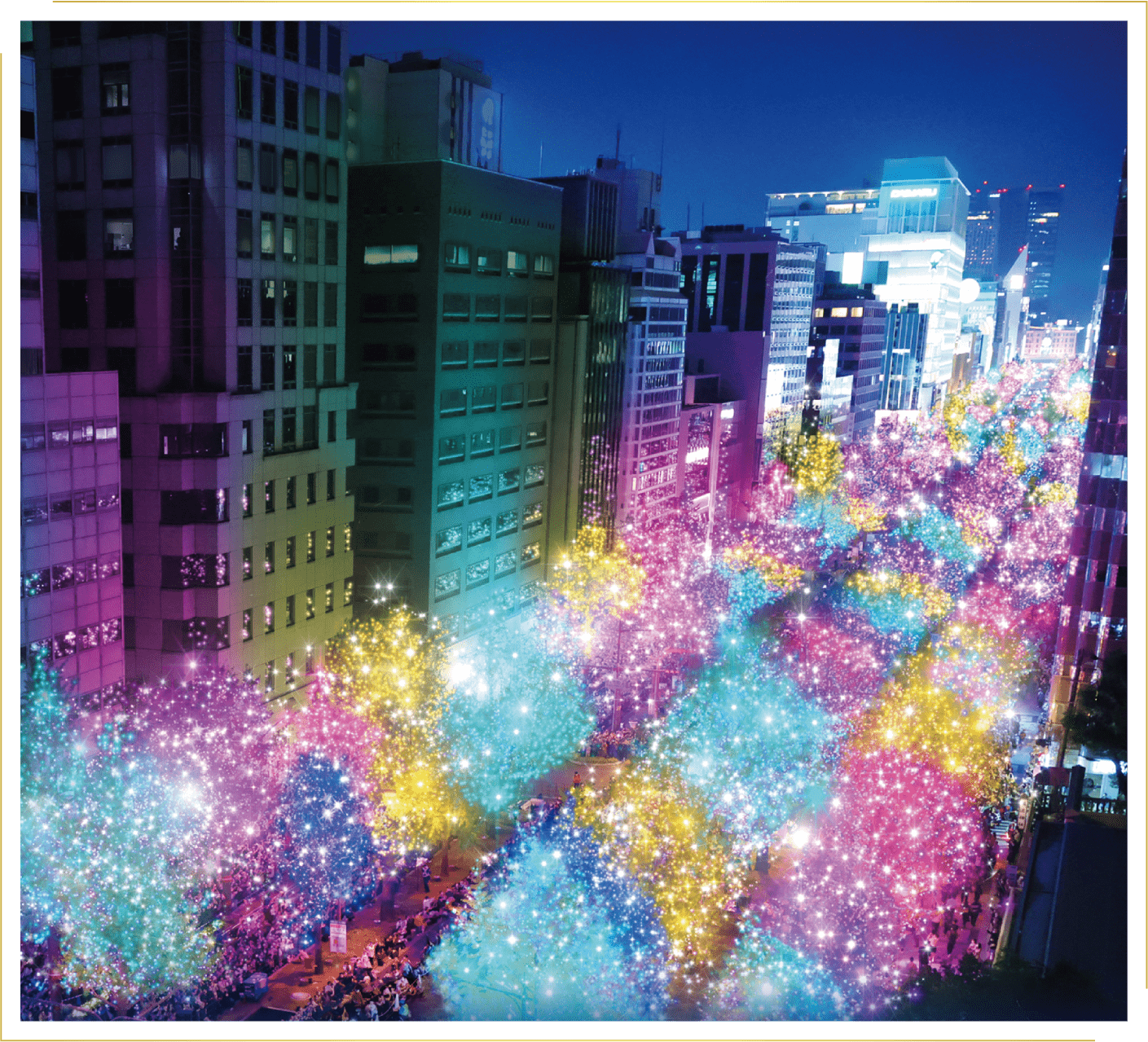 【大阪・光の饗宴2024】大阪の冬を彩る「御堂筋イルミネーション」、中之島での光のアート【ノリッポ】