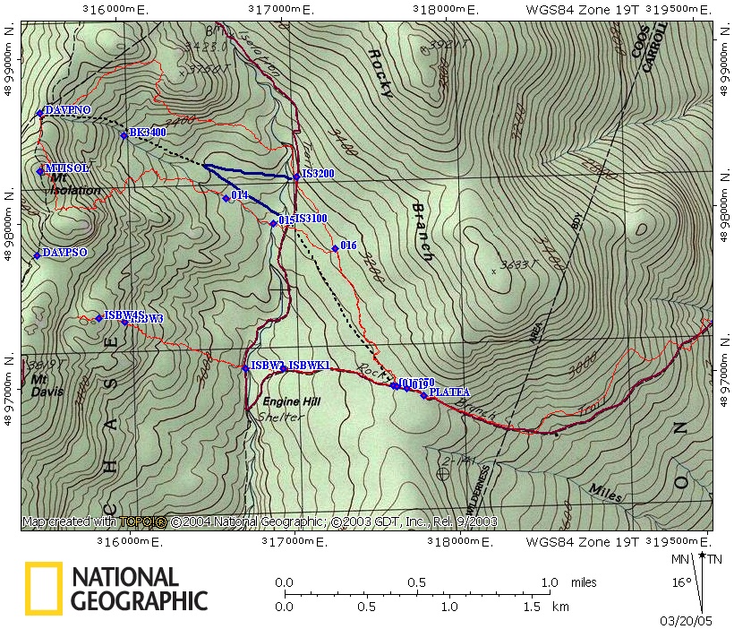 Reader's Trips Mt. Moriah Pictures