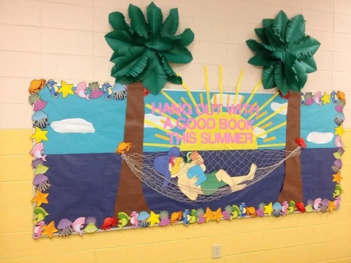 40+ Summer Bulletin Board decor & Classroom door decor ideas for 2022