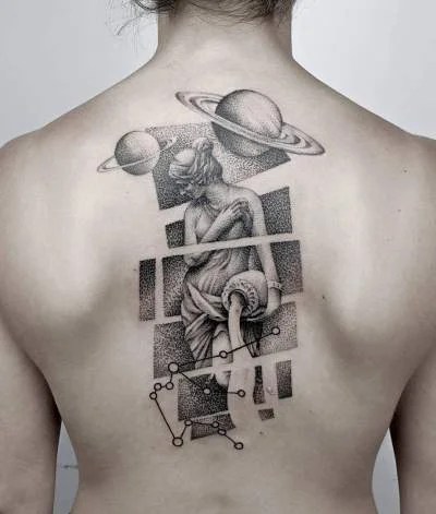 50 Best Aquarius Zodiac Sign Tattoos Ideas - Hike N Dip