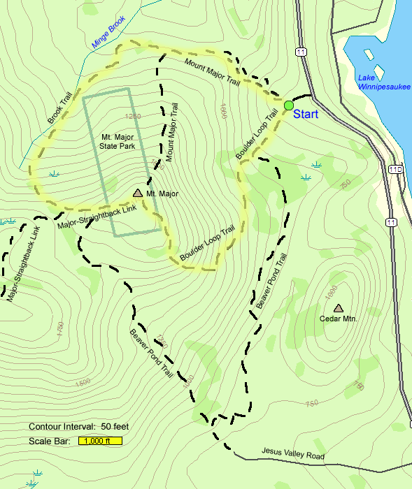 MT MAJOR ALTON BAY, NH The New England Hiking Meetup (Lebanon, NH