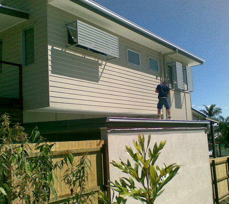 slat screens or privacy screens add privacy to your home