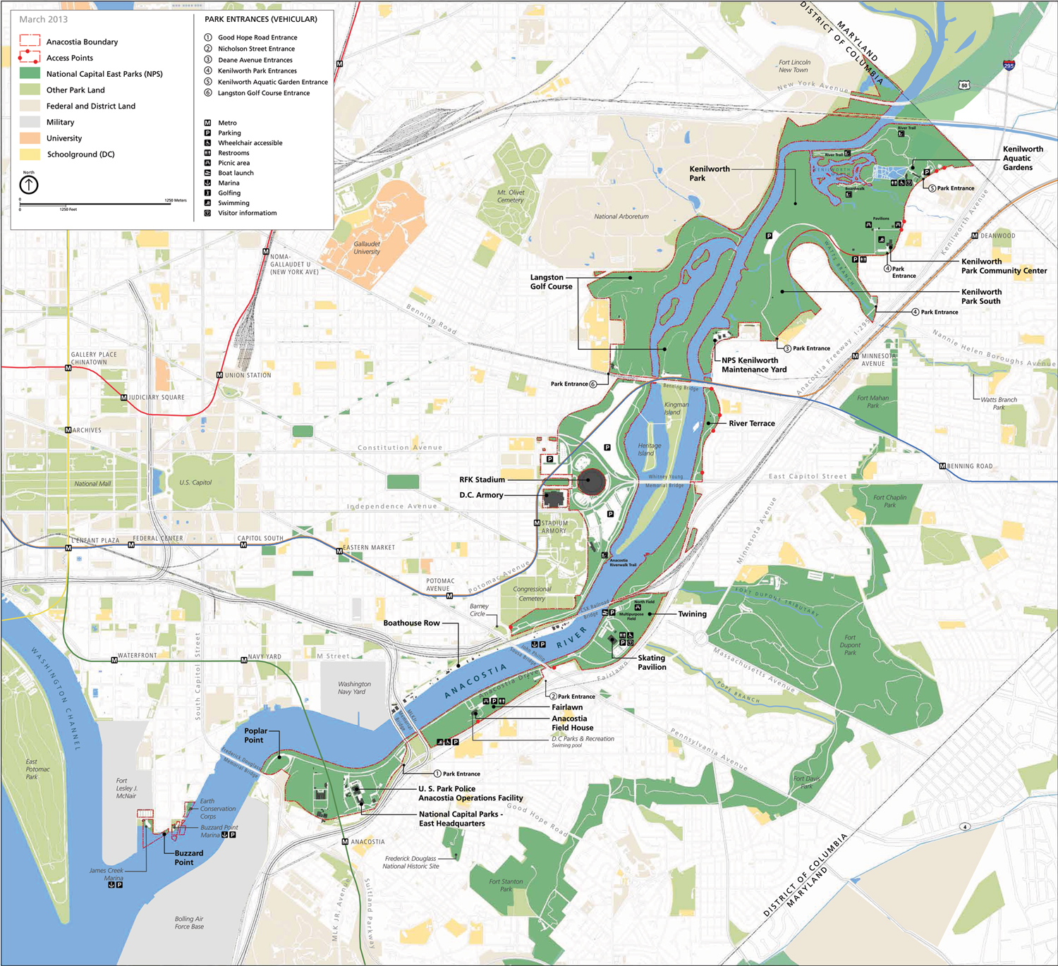 Anacostia Washington Dc Map Your Chance to Help Plan the Future of Anacostia Park HillRag