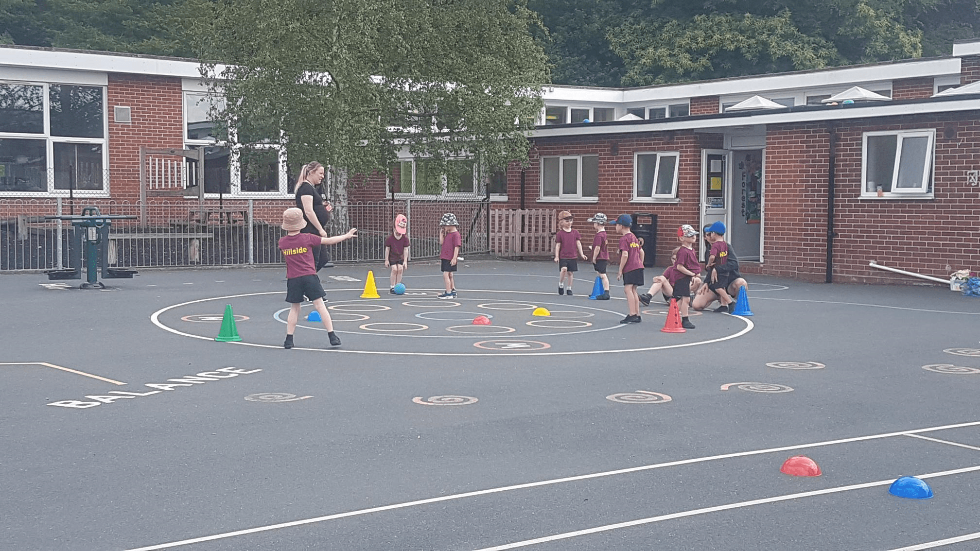 School Games Day Hillside Primary School Baddeley Green Staffordshire