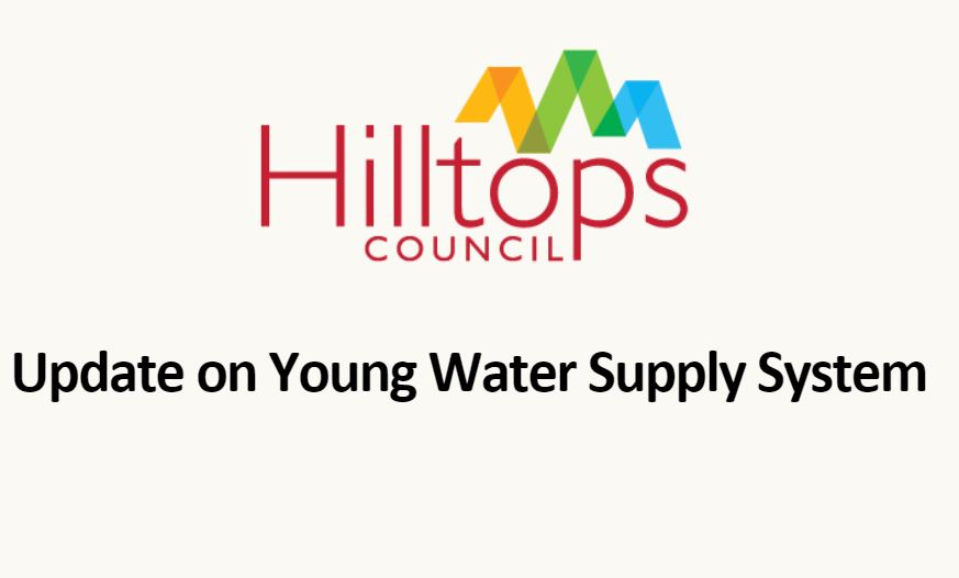 Update on Young Water Supply System Hilltops Council