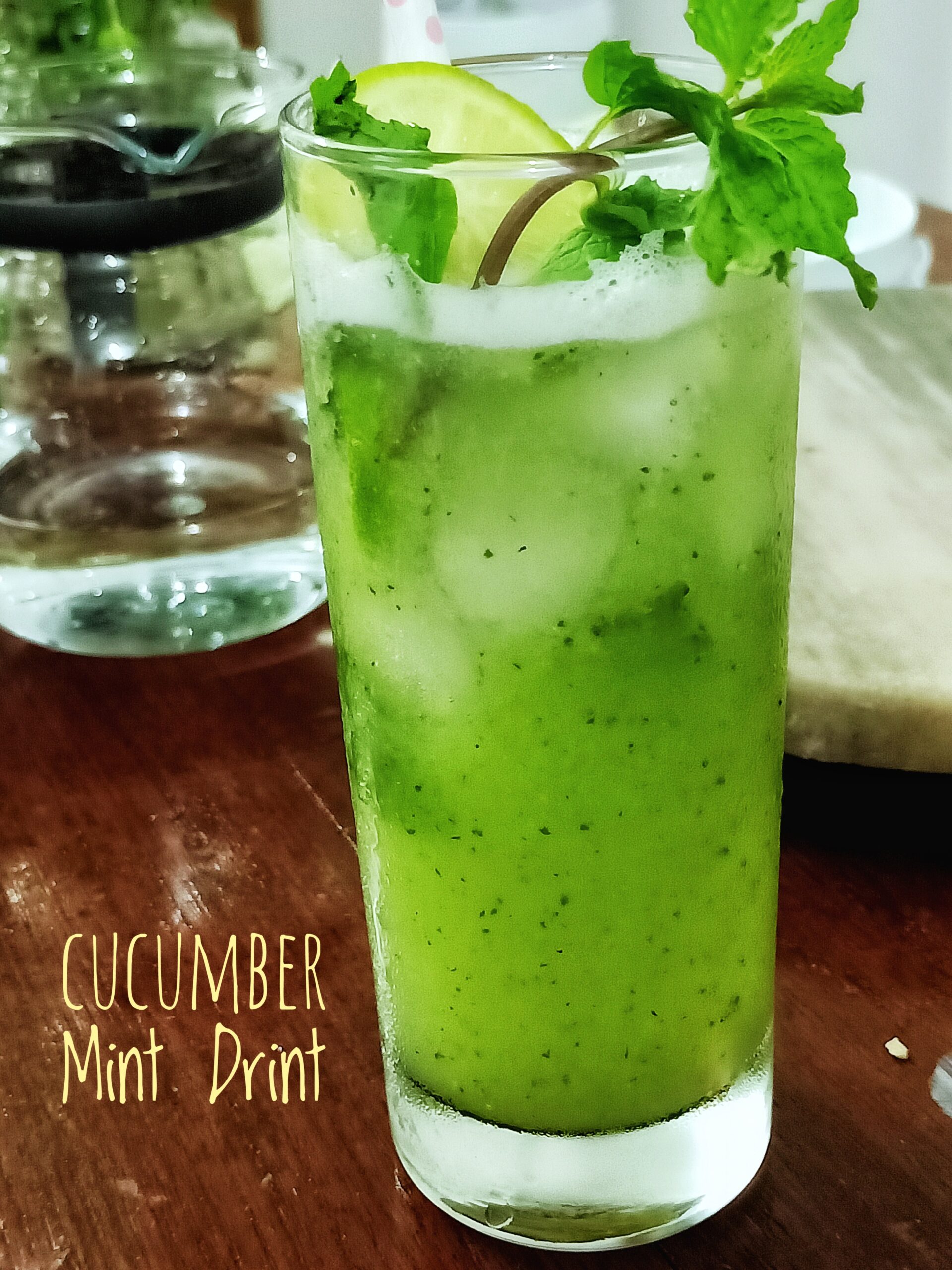 Cucumber Mint Drink HI!Lollipop