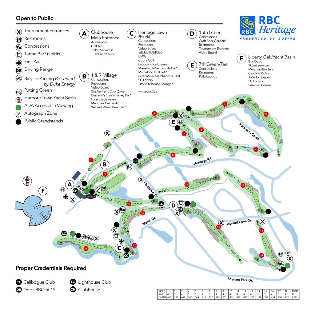 The 56th Annual RBC Heritage Hilton Head, SC
