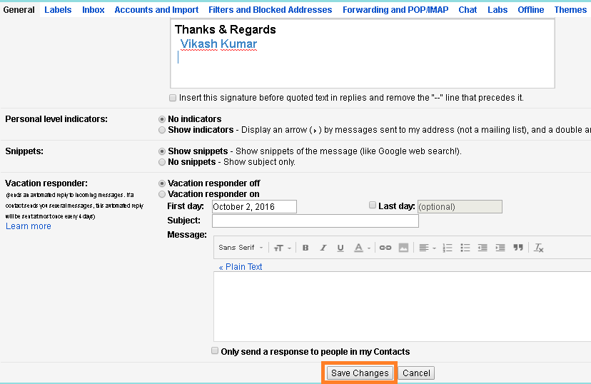 Gmail Par Apna Signature Kaise Add Kare HindiBlog4U