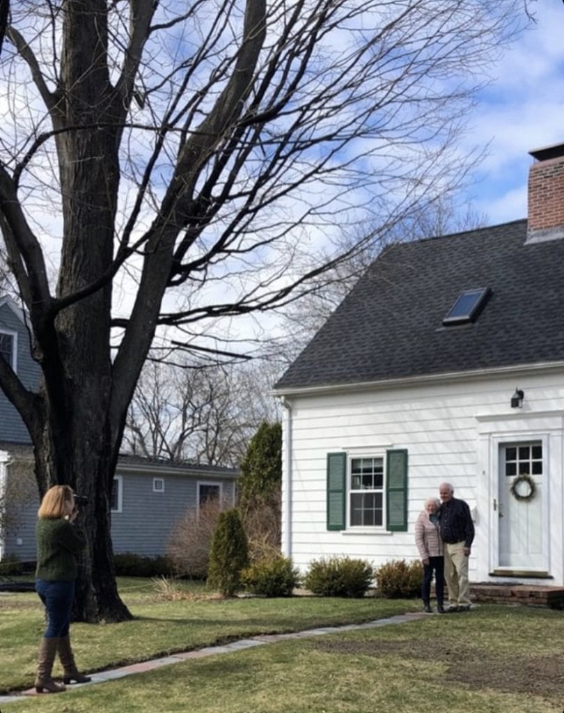 Stoddard Road Neighborhood Makes John Thomas’ 80th Birthday One to Remember Hingham Anchor