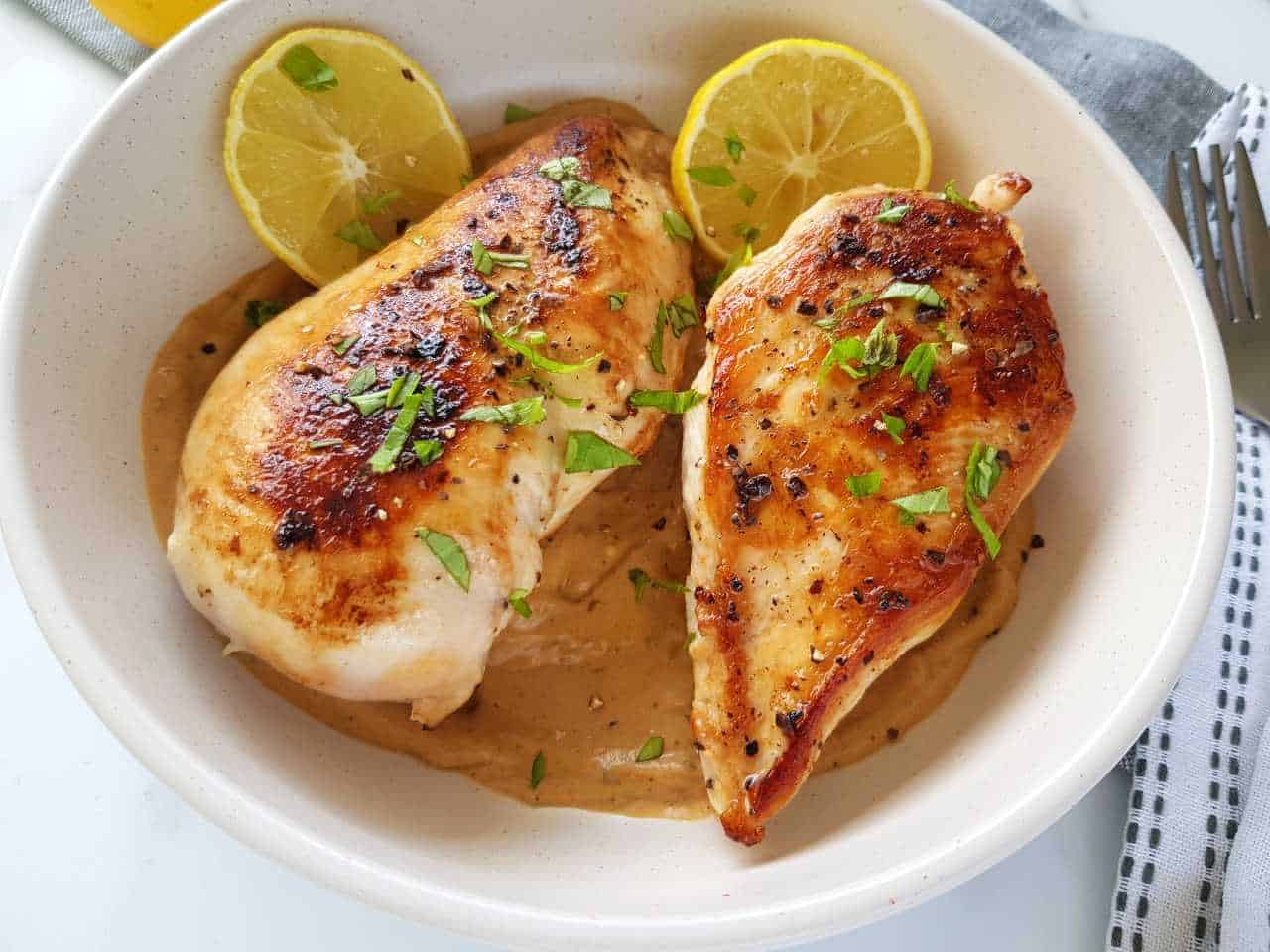 Lemon pepper chicken breast Hint of Healthy