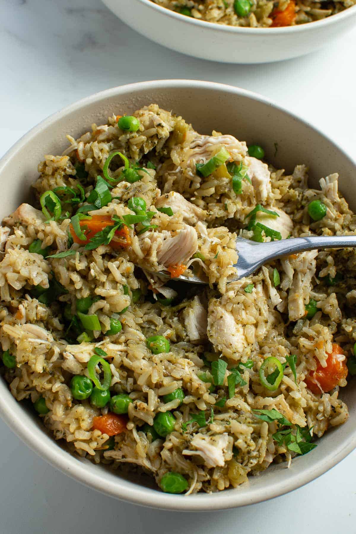 Instant Pot Chicken and Rice Hint of Healthy