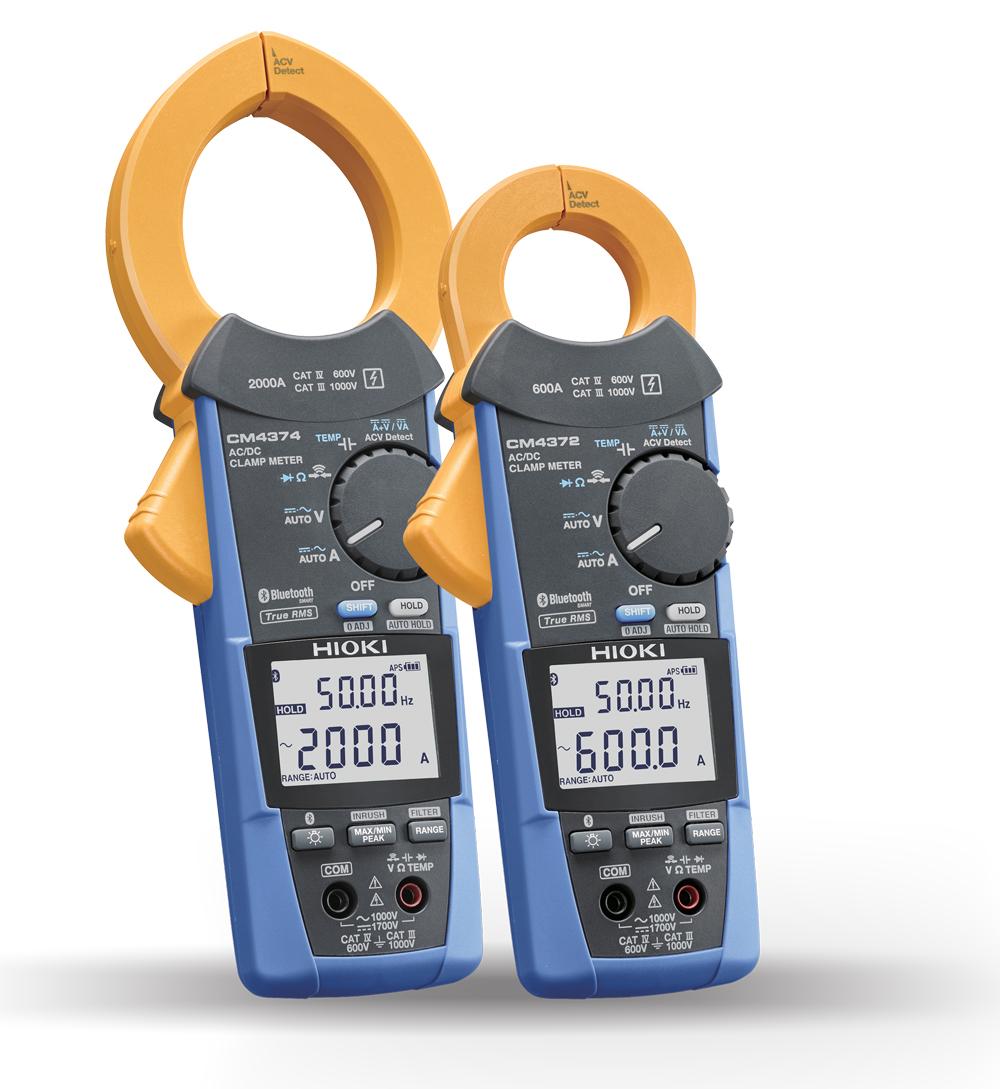 Hioki Launches AC/DC Clamp Meter CM4372 and CM4374 Hioki