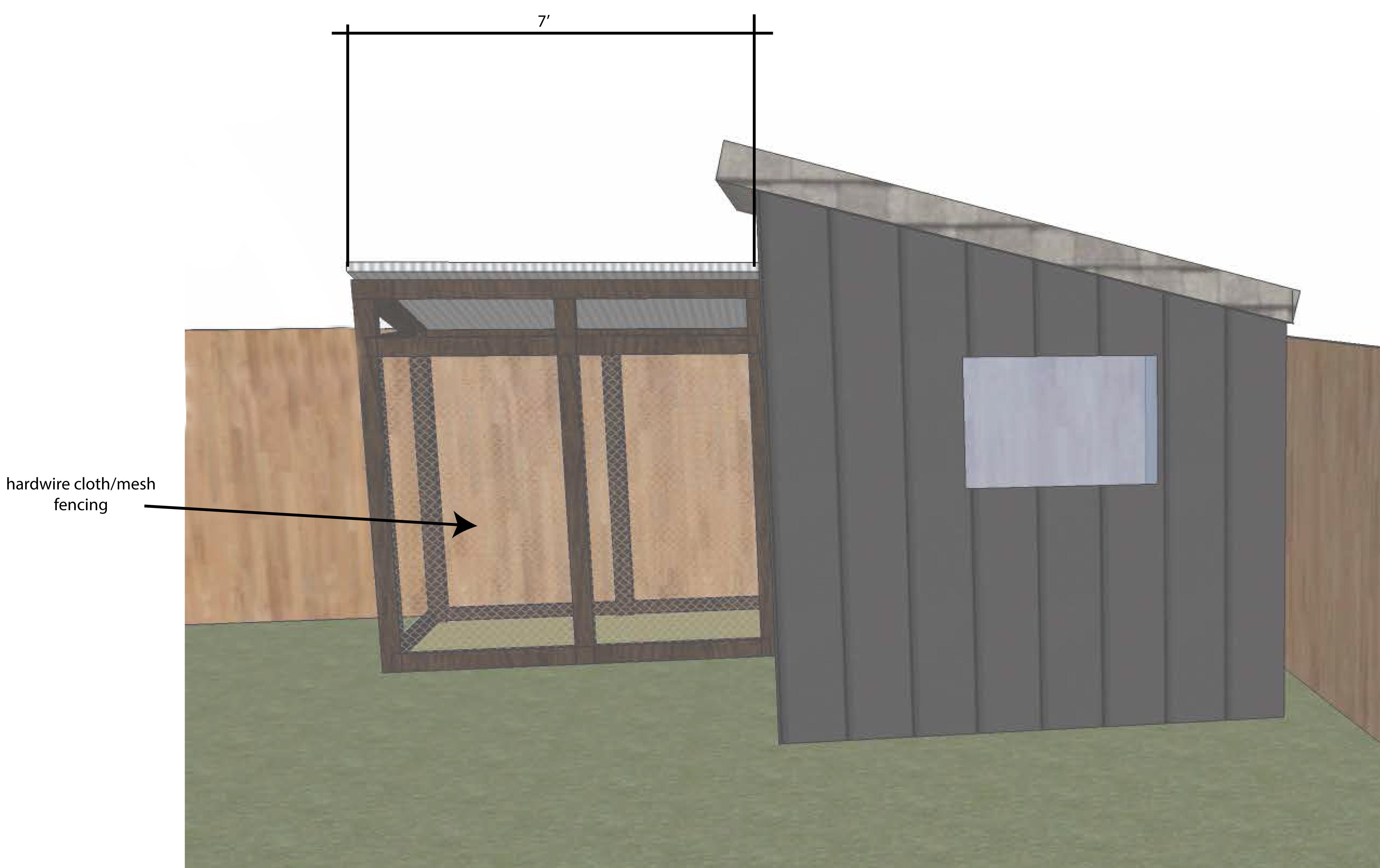 Chicken Coop Shed Combo Hip Chick Digs