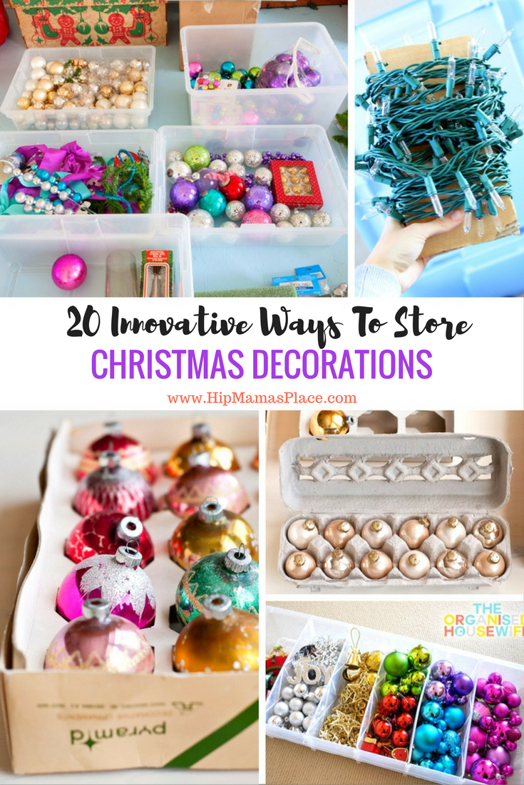 20 Innovative Ways to Store Your Christmas Decorations