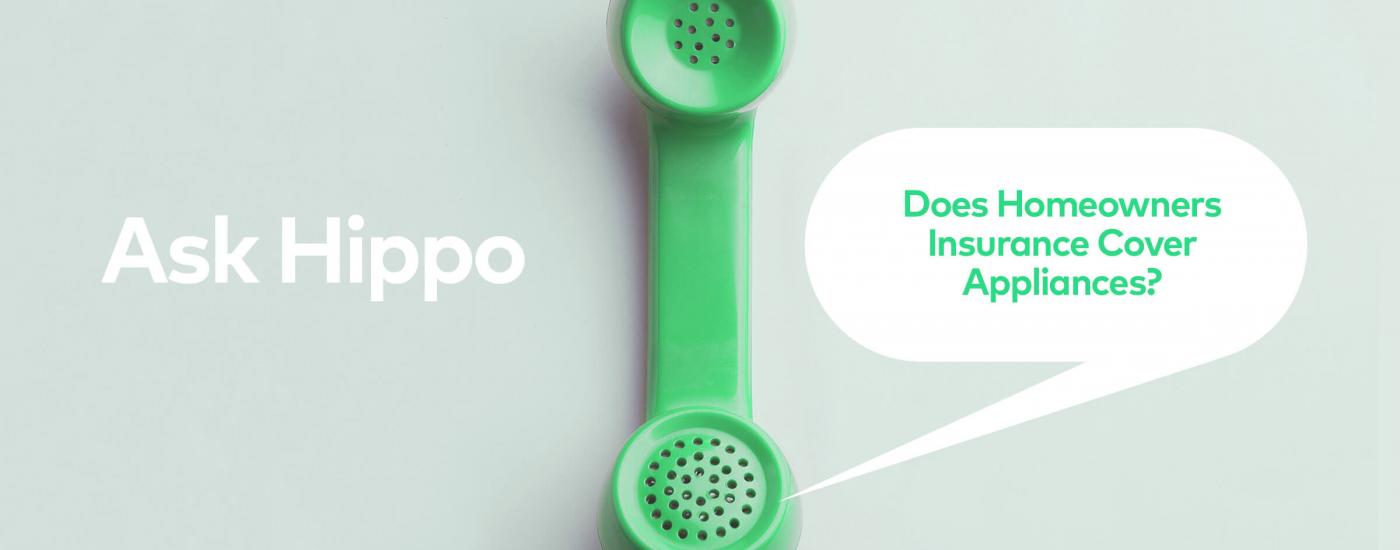 Does Homeowners Insurance Cover Appliances? Hippo