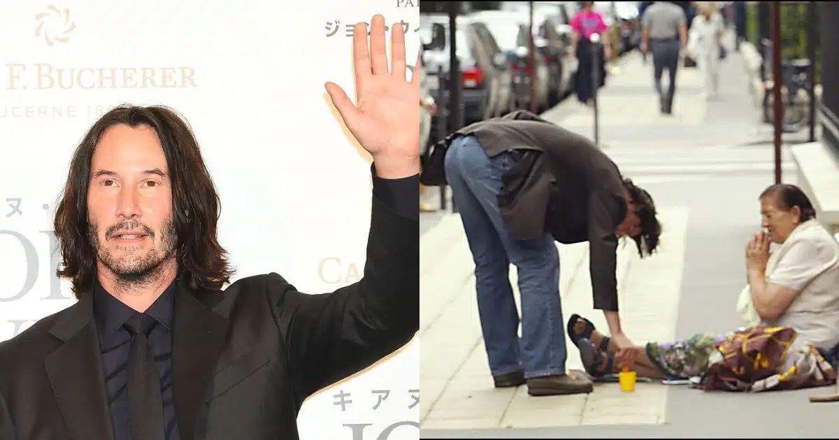 Keanu Reeves Spends Money to Help Those in Need Despite Wearing Worn