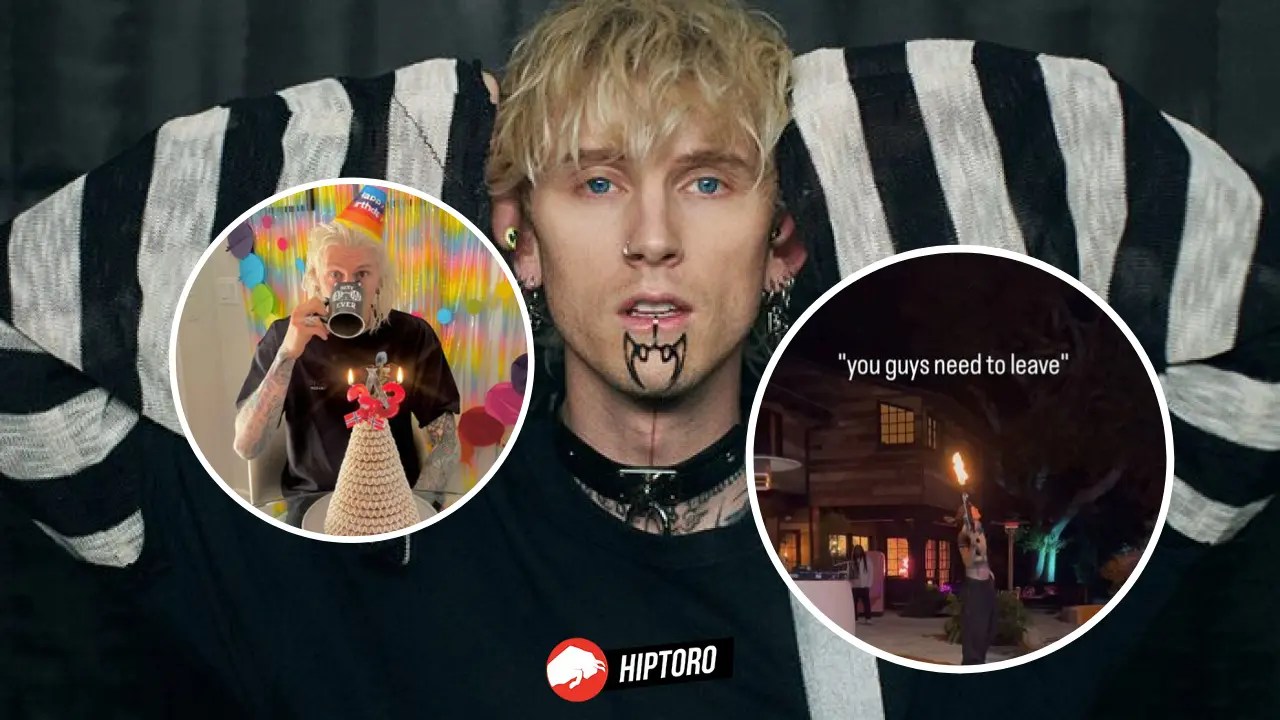 Machine Gun Kelly's Wild 33rd Birthday Flamethrowers, Marijuana, and