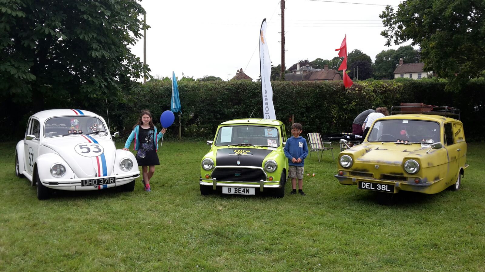 Hire a Classic Car “Mr Bean” 1980 Mini