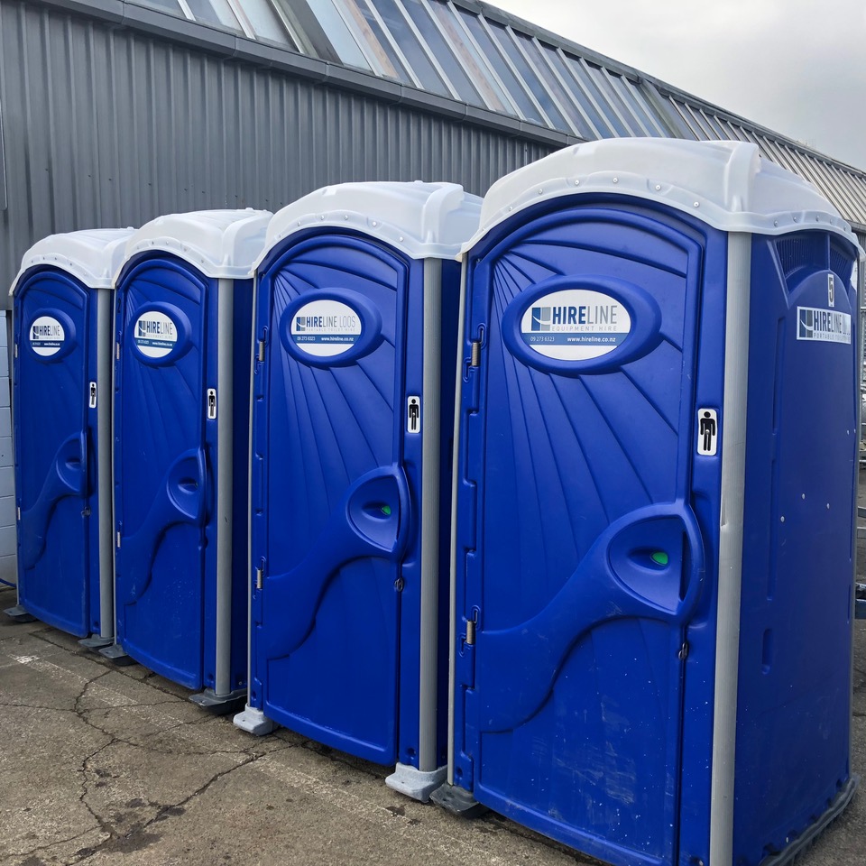 Portable Toilet hire Equipment Hire Auckland HireLine