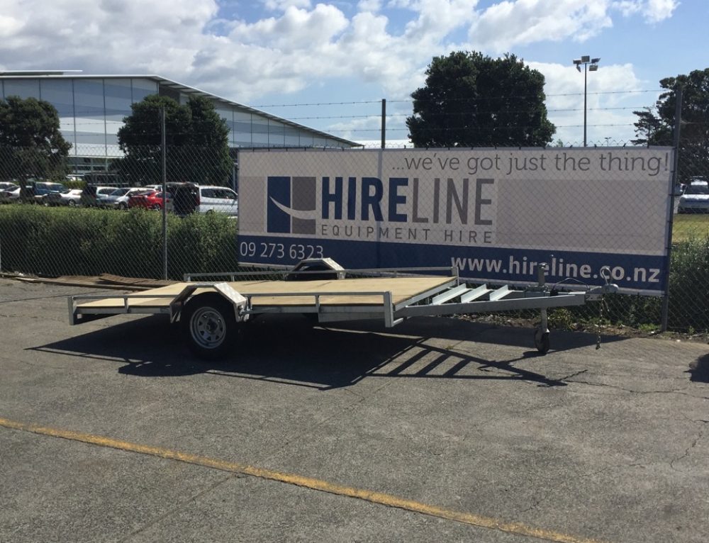 Vehicle Transporter Hire Tandem Car Trailer Equipment Hire Auckland