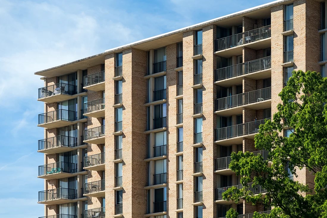 The Carlton Condominium HiRise Windows