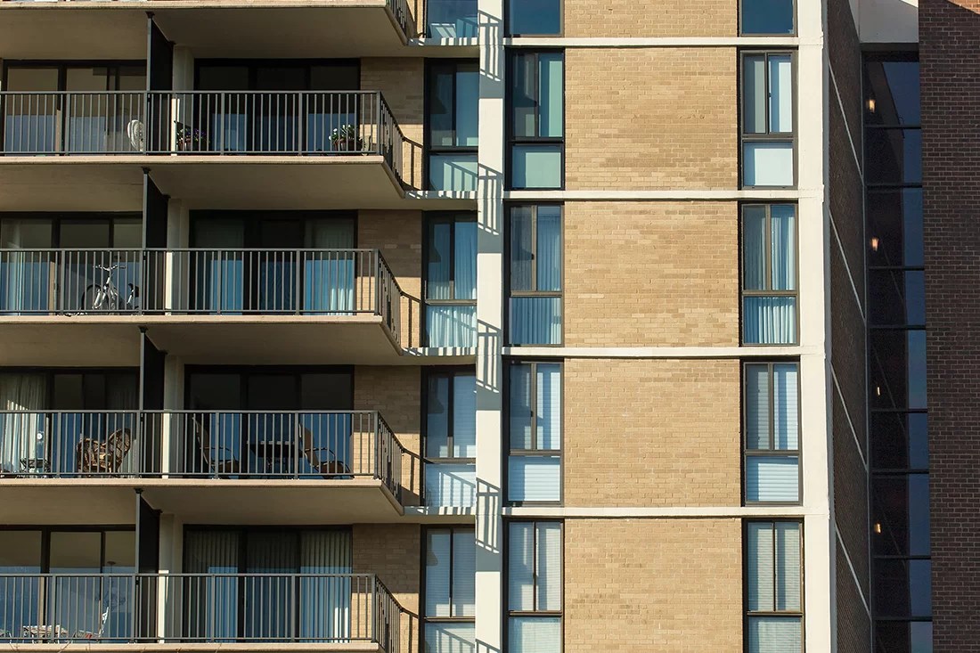 McLean House Condominium HiRise Windows