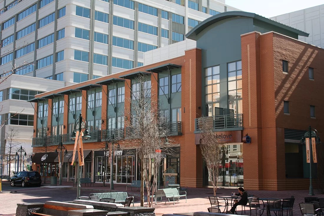 Shirlington Village Condominium HiRise Windows