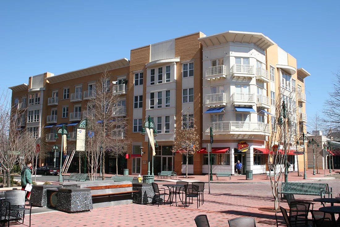 Shirlington Village Condominium HiRise Windows