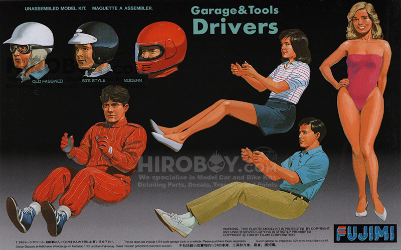 124 Drivers Figures FUJ11004 Fujimi