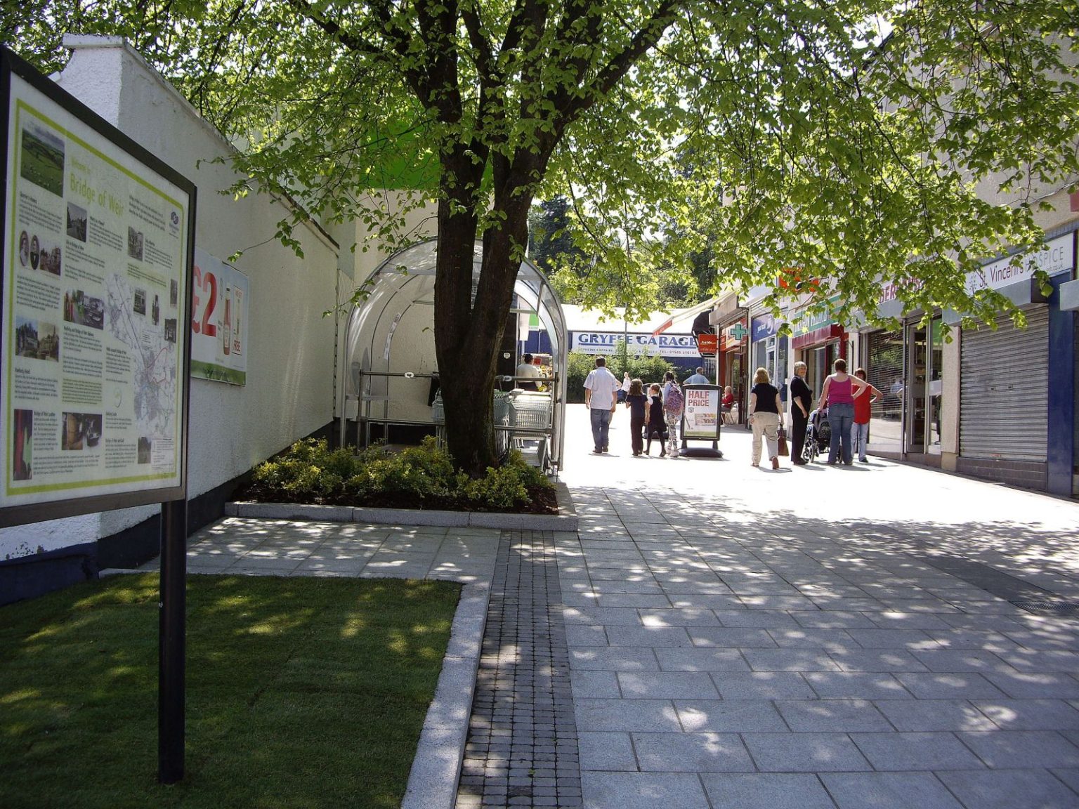 Livery Walk, Bridge of Weir Hirst Landscape Architects