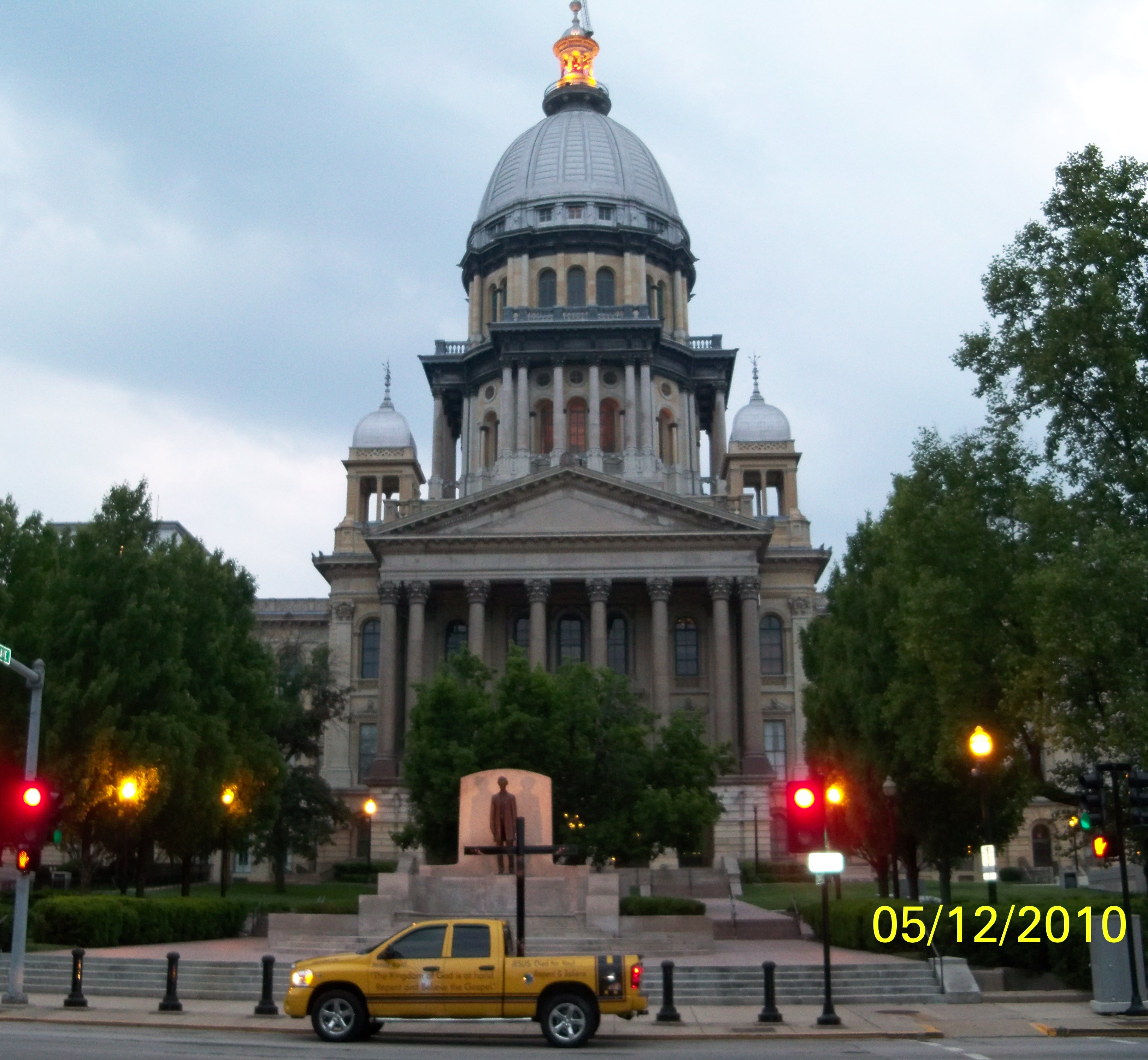 Lincoln & Springfield, Illinois The Journey 50 States and Canada One True Story JESUS!