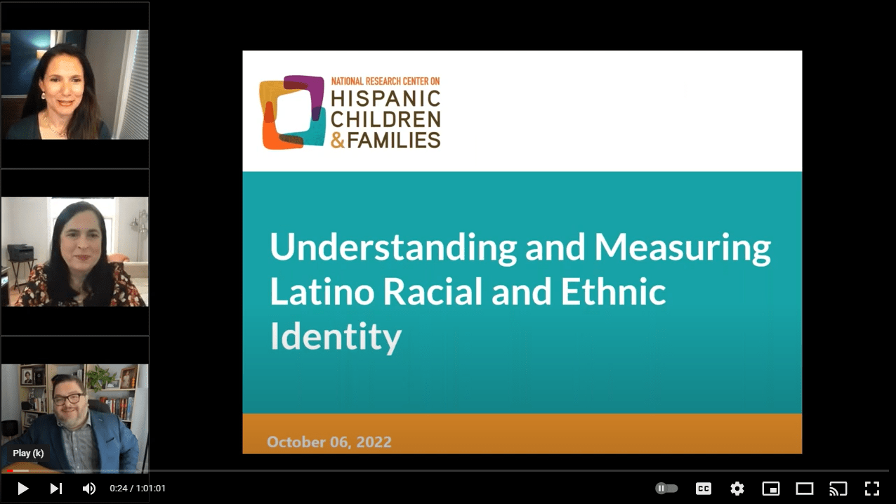 Understanding and Measuring Latino Racial and Ethnic Identity