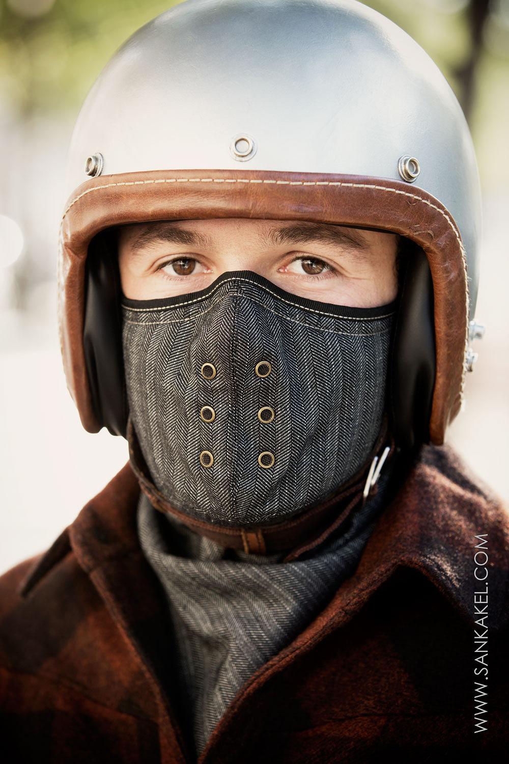 Sankakel Motorcycle Mask And Neck Warmer Hispotion
